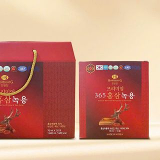 Nước hồng sâm nhung hươu linh chi Hankwanjang 20 gói x 70ml