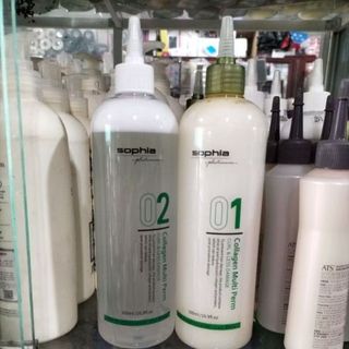 Uốn Collagen Sophia ( 1 cặp 2 chai ) , chính hãng, công nghệ Hàn Quốc