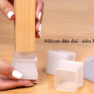 VỎ BỌC CHÂN BÀN GHẾ BẰNG SILICON DÀY CHỐNG XƯỚC SÀN, BỊT CHÂN BÀN GHẾ - BỌC CHÂN BÀN CHẾ GIÁ SỈ