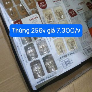 VỈ 6 MÓC DÁN TƯỜNG SIÊU DÍNH