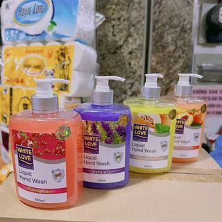 Rửa Tay White Love 550ml (Thùng 20 Chai)