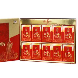 Hồng Sâm Lát Tẩm Mật Ong SamBoK (20gr x 10gói)