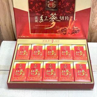 Hồng Sâm Lát Tẩm Mật Ong SamBoK (20gr x 10gói)