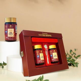 Cao hồng sâm đông trùng hạ thảo Hankwanjang Hộp 2 lọ x 250g