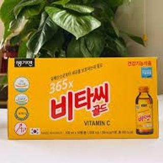 Nước Tăng Lực 365X Vitamin C Gold (100ml x 10 chai)