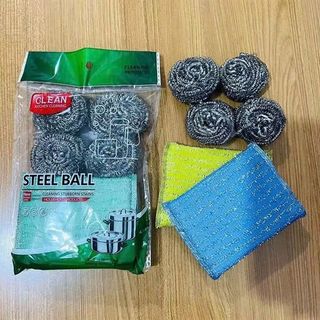 Set 6 Miếng Cọ Rửa Đồ Bếp
