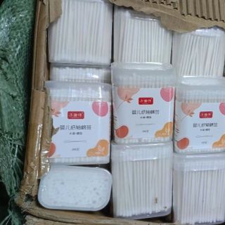 Tăm bông 2 đầu cho bé
