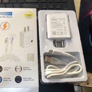 Bộ sạc 5s Space Sạc siêu nhanh 66W Micro/ Type C/ Iphone