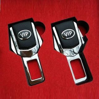 Bộ 2 chốt ngắt chuông cảnh báo thắt dây an toàn in logo VIP phù hợp với tất cả các dòng xe