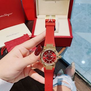 MÓN QUÀ VALENTINE ĐỒNG HỒ NỮ CAO CẤP SAVATOL F80 FIG DÂY CAO SU MÁY NHẬT