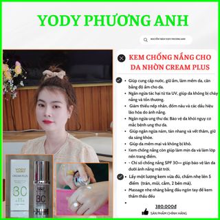 Kem chống nắng cho da nhờn Yody Phương Anh – Kiểm soát dầu, bảo vệ da hiệu quả