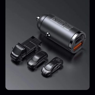 Củ sạc âm tẩu Cho Ô Tô Thế Hệ Mới 100w siêu nhanh 1 usb QC 4.0 +1 cổng PD 30W