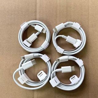 Cáp sạc PD 27W Type C to Lighning Trắng Full