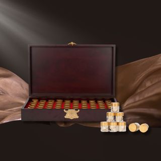 An cung hoạt huyết trầm hương HUANG JIWON hộp gỗ 60 viên x 3.75g