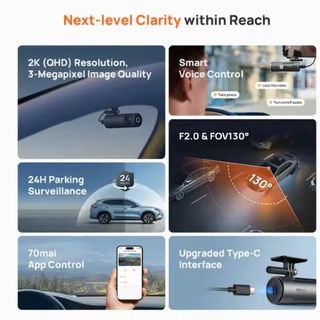 Camera hành trình 70mai Dash Cam M310 - Phiên bản quốc tế chính hãng
