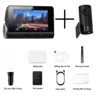 Camera hành trình 70mai 4K A810 HDR - Phiên Bản Quốc Tế - Chất lượng ghi hình đỉnh cao