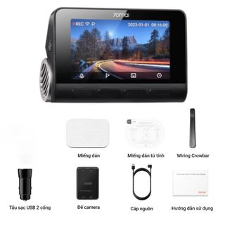 Camera hành trình 70mai 4K A810 HDR - Phiên Bản Quốc Tế - Chất lượng ghi hình đỉnh cao