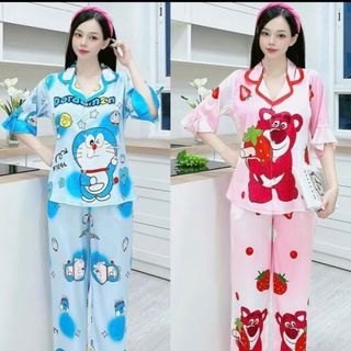 BỘ LỤA XƯỚC TAY LOE NHIỀU MẪU