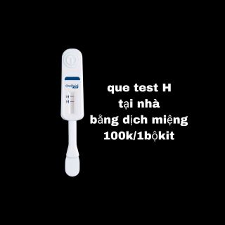 Que tự test tự xét nghiệm Hiv tại nhà bằng dịch miệng Oraquick