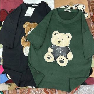 ÁO PHÔNG RỘNG PHỤ KIỆN COTTON KHÔ