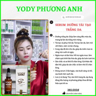 SERUM DƯỠNG TÁI TẠO TRẮNG DA YODY PHƯƠNG ANH