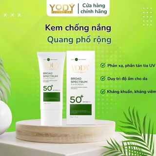 Kem Chống Nắng Quang Phổ Rộng Yody Tomorrow – Bảo Vệ Da Toàn Diện, Dưỡng Trắng & Dưỡng Ẩm