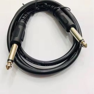 Dây 2 đầu jack 6ly, dài 1 mét màu đen giá rẻ