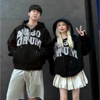 Áo Khoác Nỉ Hoodie Zip Form Boxy NQ30 FORUM Thêu Đắp Vải Form Rộng Nam Nữ Unisex_Áo Hoodie Mũ To Siêu Dày ấm 2025