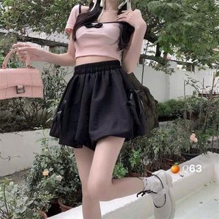 Quần bí phồng gắn nơ - Lê Phương Boutique