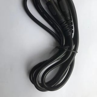 Dây loa  2 đầu jack 6ly, dài 1 mét màu đen giá rẻ