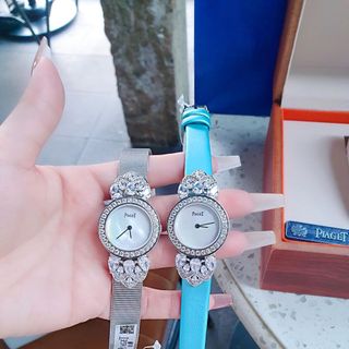 XẢ KHO ĐỒNG HỒ NỮ CAO CẤP MỚI NHẤT PYAGET DÂY DA VIỀN XOÀN
