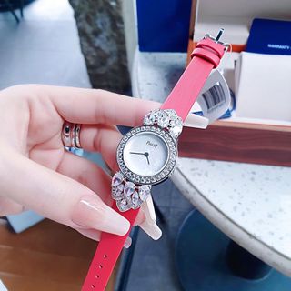 XẢ KHO ĐỒNG HỒ NỮ CAO CẤP MỚI NHẤT PYAGET DÂY DA VIỀN XOÀN