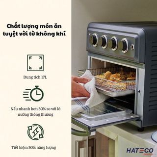Lò nướng kiêm chiên không dầu Cuisinart TOA60U Chính hãng Mỹ