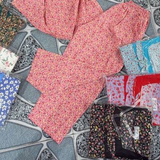 BỘ LỤA HOA NHÍ - QUẦN 9 TẤT