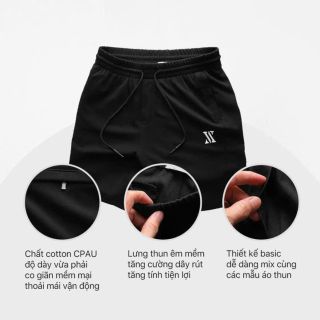 QUẦN SHORT THUN THIẾT KẾ CAO CẤP AA - THỜI TRANG HC