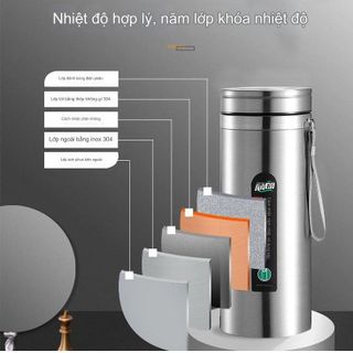 BÌNH GIỮ NHIỆT INOX 304 CAO CẤP 1200ML
