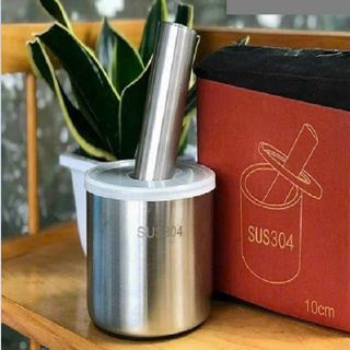 BỘ CỐI CHÀI INOX 304 10X9.5CM