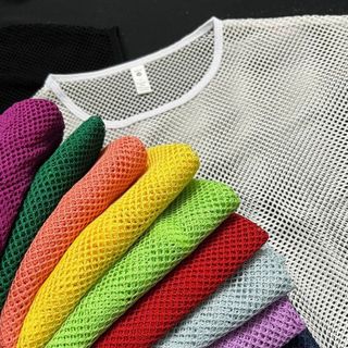 Áo lưới cột dây Size: M.L - 22 Có tách ri