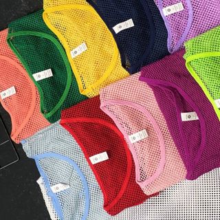 Áo lưới cột dây Size: M.L - 22 Có tách ri