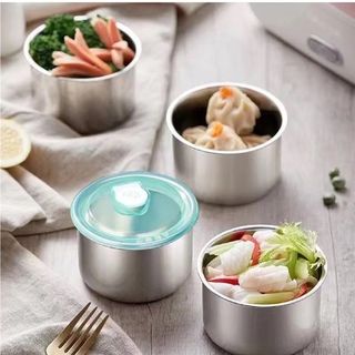 Hộp đựng thực phẩm inox tròn