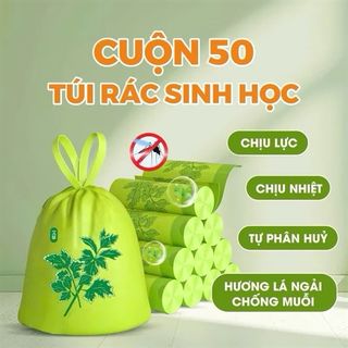 TÚI RÁC NGẢI CỨU - màu xanh