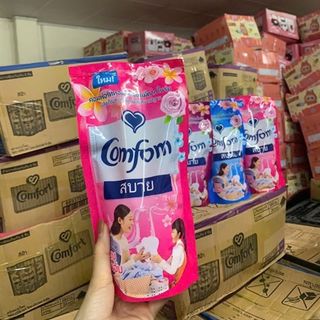 THÙNG NƯỚC XÃ COMFORT DẠNG TÚI 580ML ( THÙNG 24 TÚI )