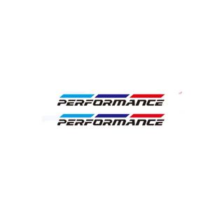 ộ 2 tem dán cửa xe ô tô Performance Phong Cách , Cá Tính Nội Bật Xe