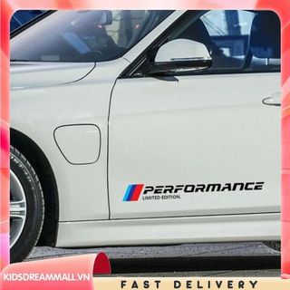 ộ 2 tem dán cửa xe ô tô Performance Phong Cách , Cá Tính Nội Bật Xe