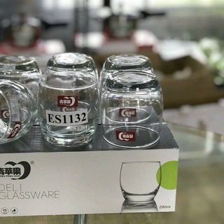 BỘ 6 LY THỦY TINH 290ML DELI ES1132