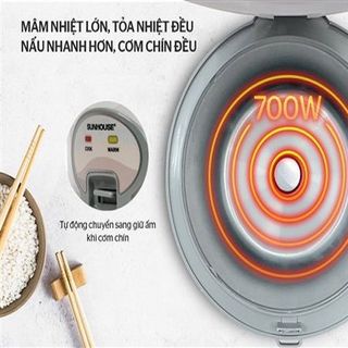 NỒI CƠM ĐIỆN 1.8L SUNHOUSE SHD8602