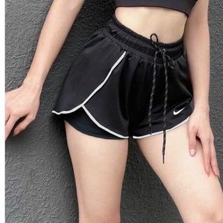 Quần đùi 2 lớp nữ ( có túi khoá ) Size: M.L.XL.XXL Ri: 2222 Tách nửa ri được