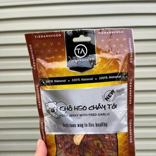 Khô Heo Cháy Tỏi 50gram- Loại ngon cho quán cà phê
