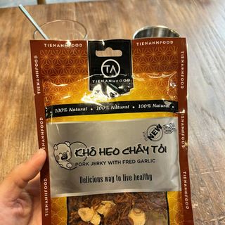 Khô Heo Cháy Tỏi 50gram- Loại ngon cho quán cà phê
