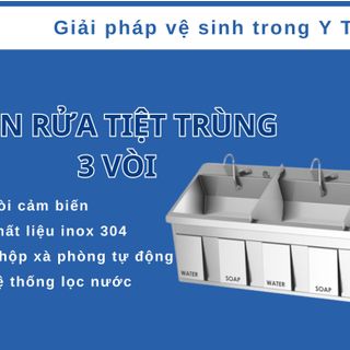 Bồn rửa tay tiệt trùng